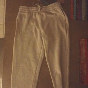 Tan sweatpants size small